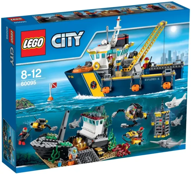 LEGO CITY 60266 LE BATEAU D'EXPLORATION OCEANIQUE Comme Neuf Exposé sous  Vitrine EUR 170,00 - PicClick FR