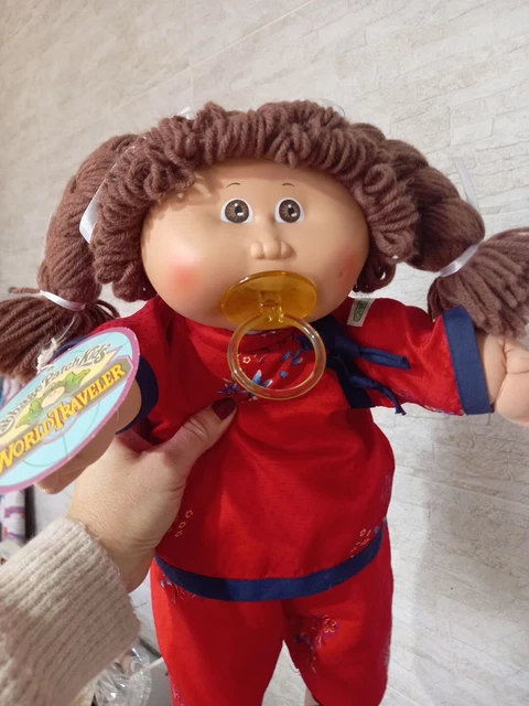 Lot De 6 Poupées Cabbage Patch Kids Vintage 1984 - 10cm - Collection - MiB