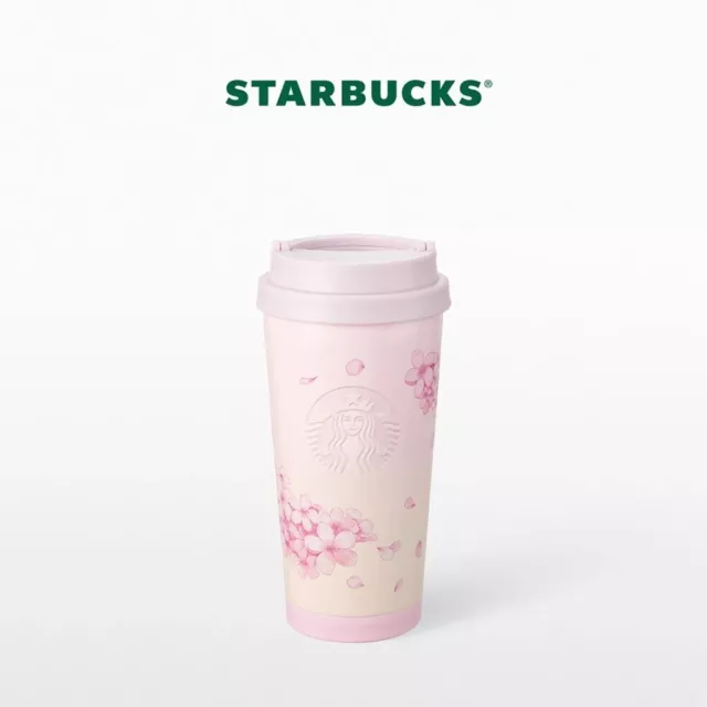 STARBUCKS THAILAND 2024 Stainless Steel Cherry Blossom Pink Petals