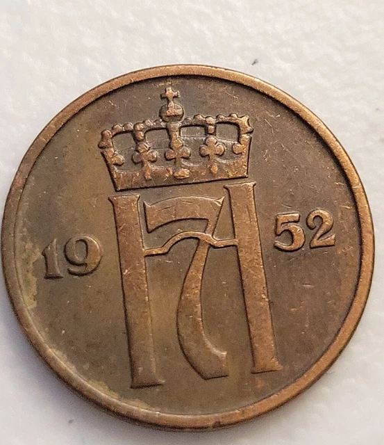 Norway 2 Ore 1952