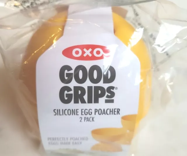 OXO Good Grips Silicone Egg Poacher, Set of 2