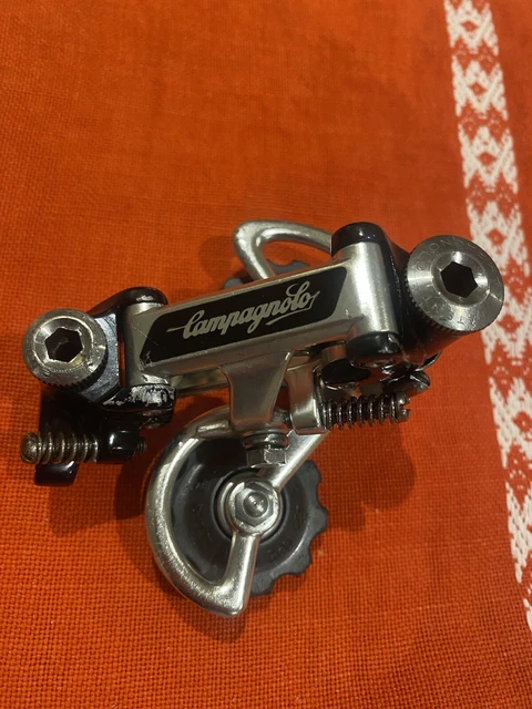 NOS Dérailleur Arrière Campagnolo Super Record - Patte 81 - Vintage Années 80 - 7 Vitesses