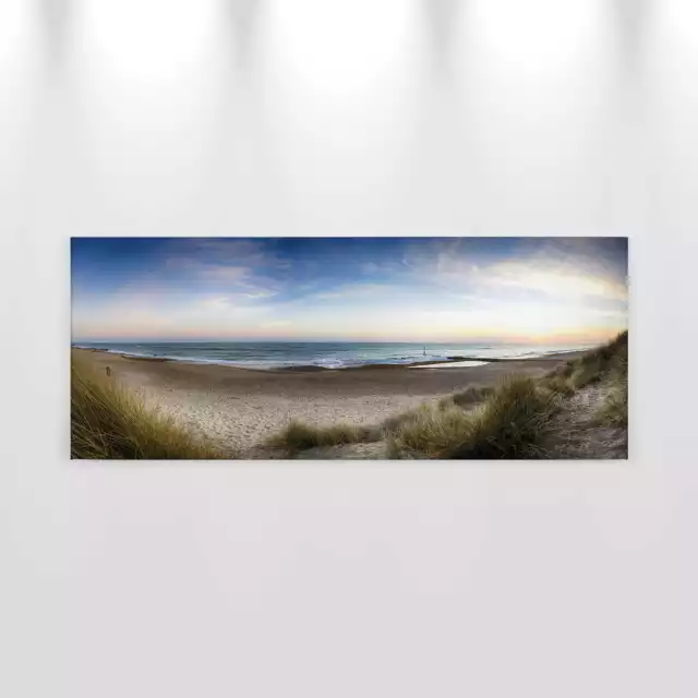 Toile Paysages Marron Plage Panorama Châssis Plage Mer