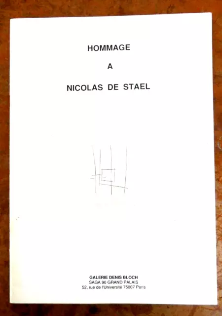Nicolas de Staël - Calendrier 1996
