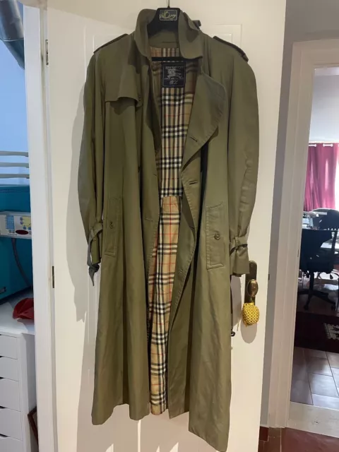 Burberry London - Trench Coat - Size 58 - Vintage