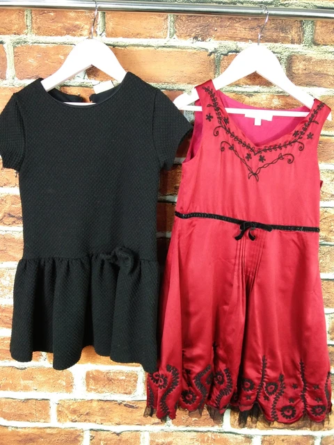 Girls Bundle 4-5 Years Autograph Next Floral Embroidered Occasion Dresses 110Cm