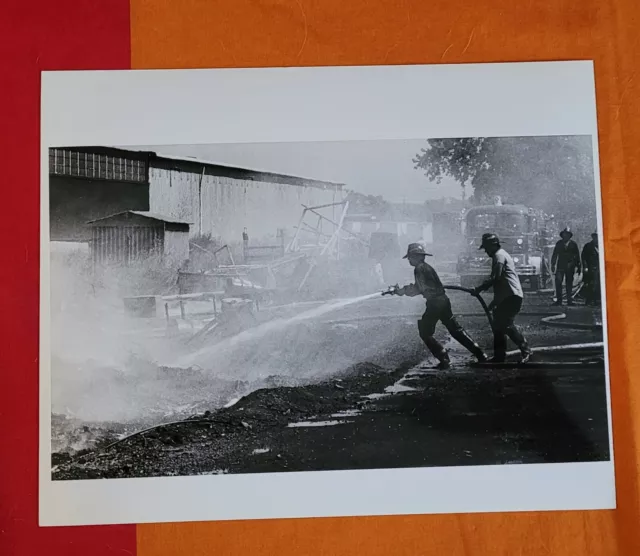 Original Pulitzer Winner Photo David Turnley Detroit Scarce Rare Vintage