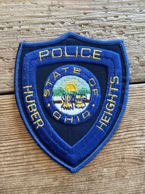 Huber Heights Ohio OH Police Shoulder Patch New Dayton