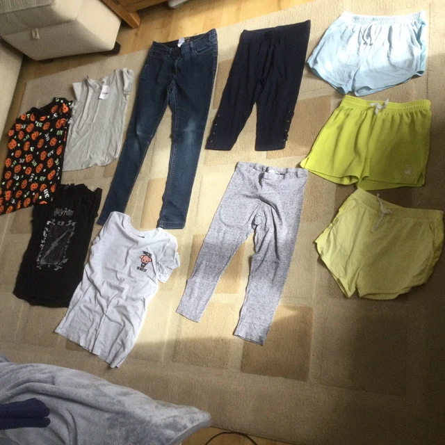 Girls / Teen Bundle Clothes Age 10, 11, 12 & 13 Years To Ladies Small Shorts T-s