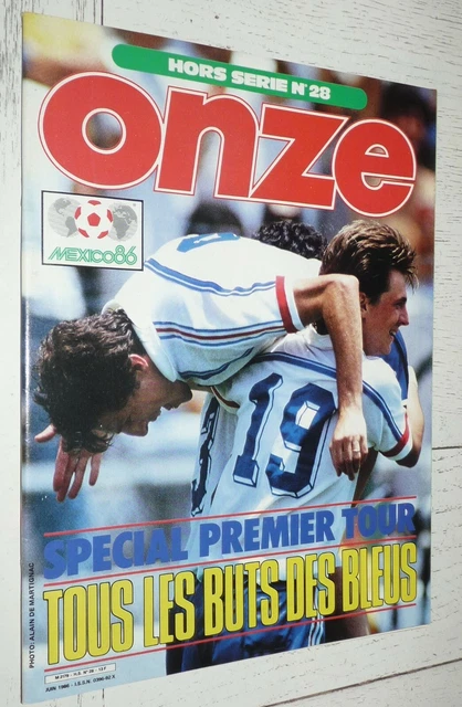 EQUIPE DE FRANCE 1986 Collection Mondial 86 Football Platini Giresse