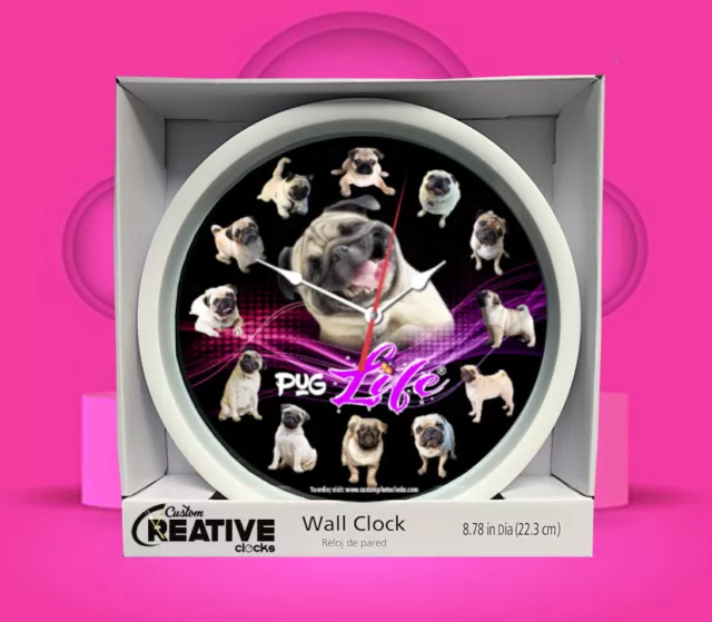 Pug Life Clock