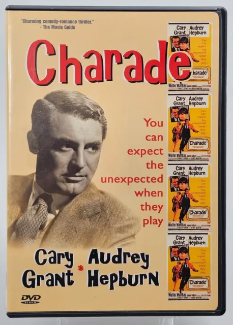 Charade (DVD, 1963, 2000) - Cary Grant, Audrey Hepburn, Walter Matthau