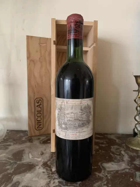 Château Lafite Rothschild 1960 Premier Grand Cru Classé De Bordeaux