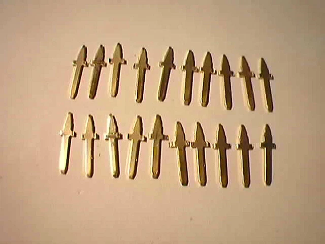 Picots plots à souder ou à wrapper  circuit imprimé Laiton doré Lot de 20 ou 100