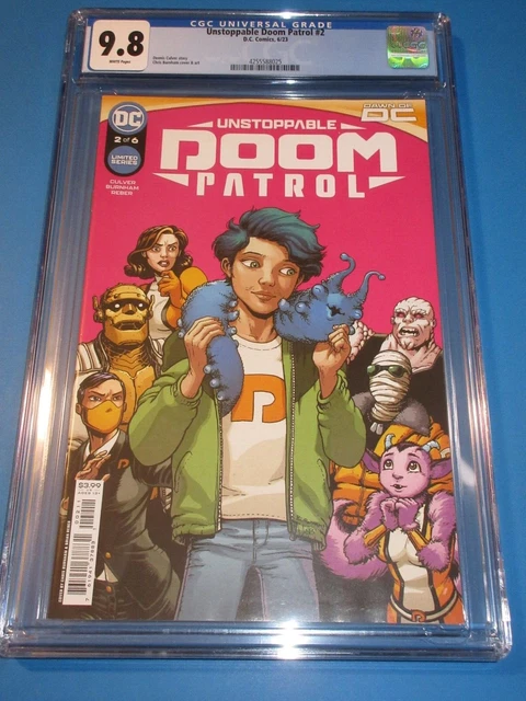 Unstoppable Doom Patrol #2 CGC 9.8 NM/M Gorgeous Gem Wow