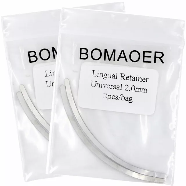 5 pack Dental orthodontic lingual retainer bonding splints size universal