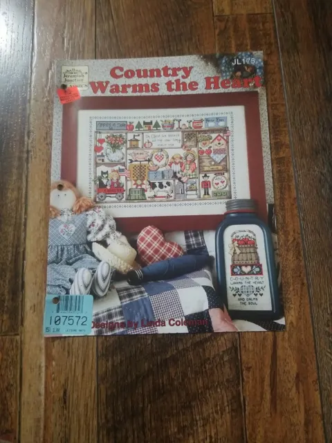 Jeremiah Junction Country Warms The Heart Cross Stitch Pattern