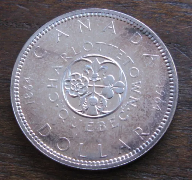 Zaldi2010 - Canada , 1 Dollar De 1964 . Plata