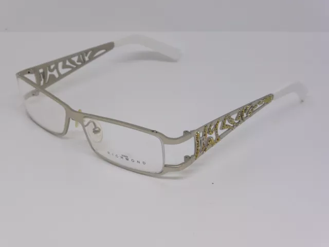 John Richmond Eyeglasses JR05202 Silver-White Optical