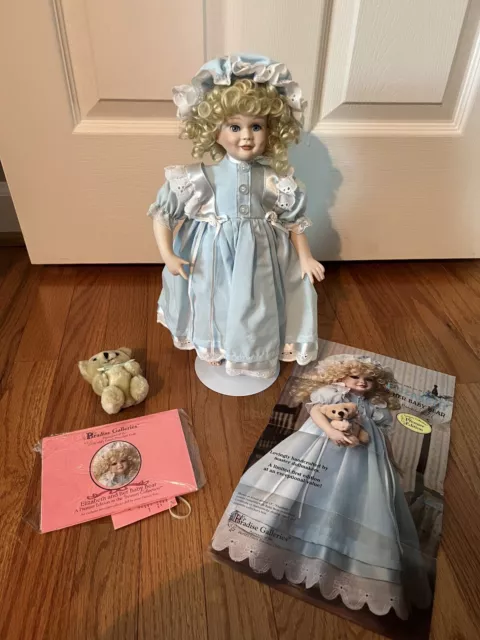 Paradise Galleries Treasury Collection Doll "Elizabeth and Her Baby Bear"