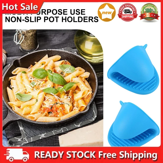 2 pz mini guanti in silicone, 2 pz guanti da forno, maniglie pizzicanti, migliori caldi?d