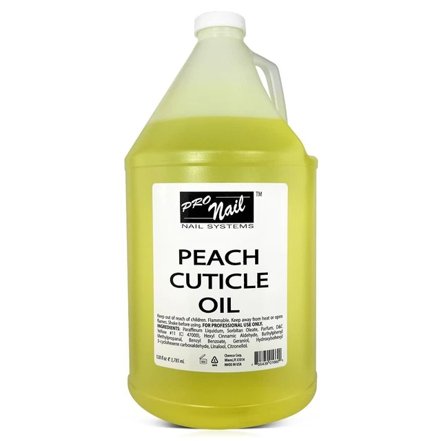 PRONAIL - Aceite revitalizante de cutículas para uñas melocotón 128 oz - Stre... Profesional
