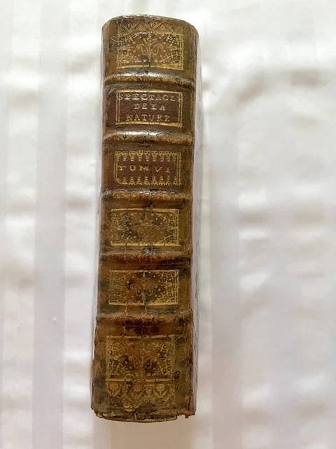 Livres 1768 Le Spectacle De La Nature Pluche Noel Antoine Ed
