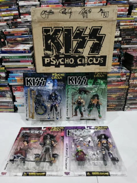 KISS Psycho Circus McFarlane Figures Set With Original Box,  LOOK AT PICTURES!!! 2