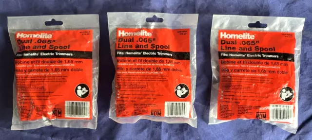 Homelite Genuine OEM Vacuum Bags # 993577001-2PK