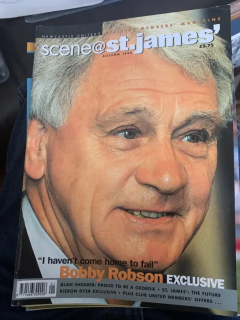 Newcastle United Scene St James Official Members Magazine Issue 1 3 81 Picclick