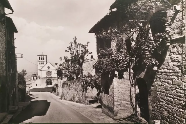 Cartolina - Assisi - Basilica Superiore - 1961