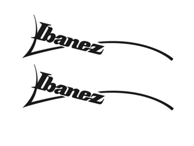 Ibanez Swoosh guitar headstock Restoration decal waterslide 33