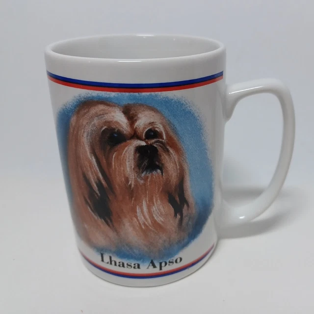 Lhasa Apso Dog Coffee Mug by R. Maystead Portraits Papel Freelance Taiwan