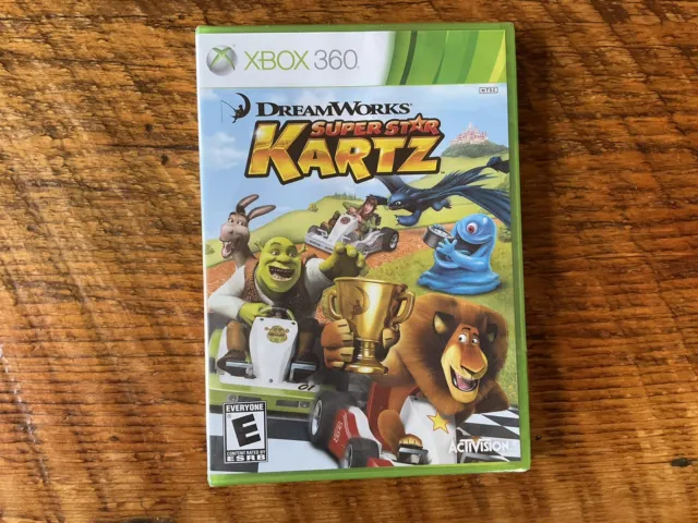DreamWorks Super Star Kartz (Microsoft Xbox 360, 2011) New Sealed