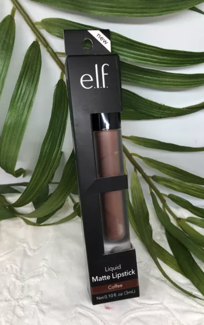 e.l.f. Liquid Matte Lipstick Flüssiger Lippenstift COFFEE 3ml *neu*