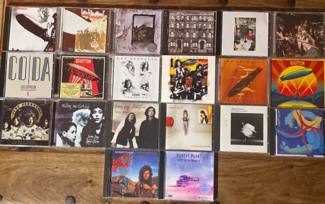 20 Led Zeppelin/Page&Plant/Robert Plant Solo CD Collection