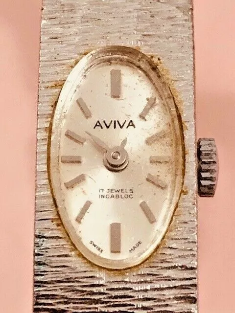 Avia 17 jewels clearance incabloc ladies watch