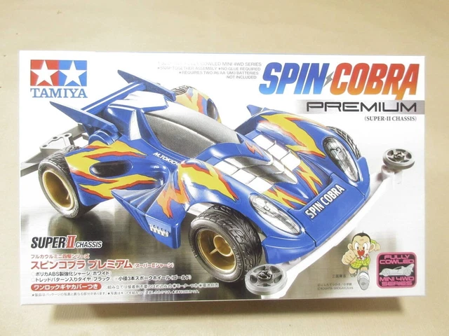 SPIN COBRA PREMIUM Mini 4WD full cowl Tamiya Super II chassis used £57. ...