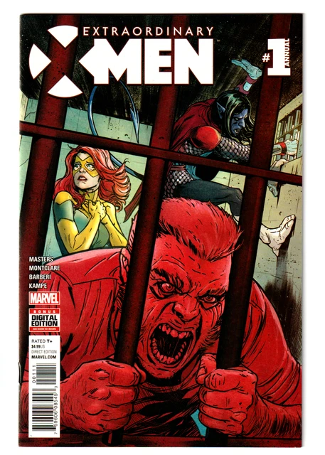 EXTRAORDINARY X-MEN ANNUAL # 1  Marvel Comic  (November 2016) NM 1st Printing.