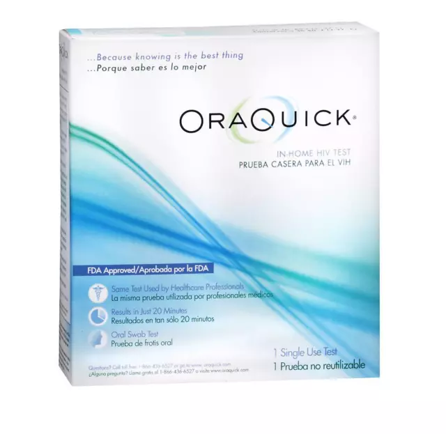 OraQuick HIV Home Test (expiration date 2/28/2026)