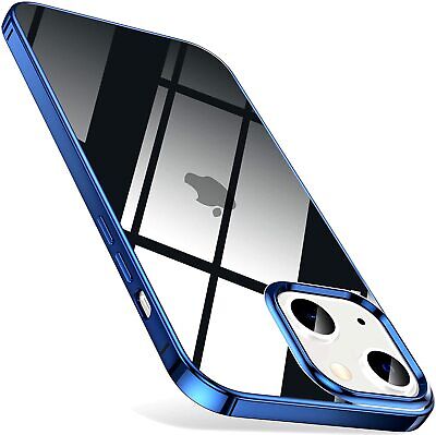 Coque Housse TPU Chromé iPhone 13 Pro Max 13 mini 12 11 Pro XS XR 8 Plus 7 6s
