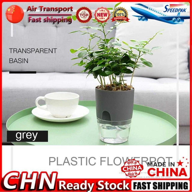 Watering Planter Self Watering Flower Pot Water Storage Basin (8.2cm) Fr