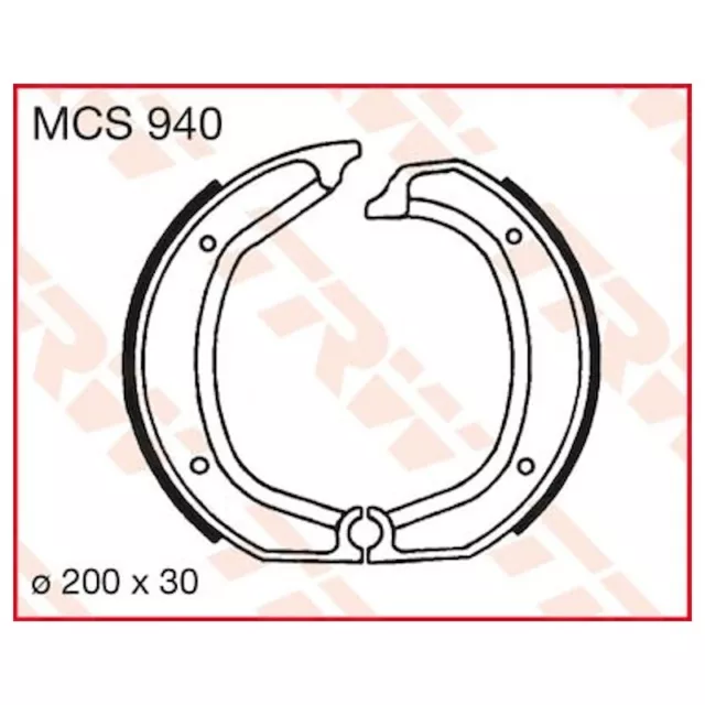 TRW / Lucas Bremsbacken MCS940 für BMW Motorrad