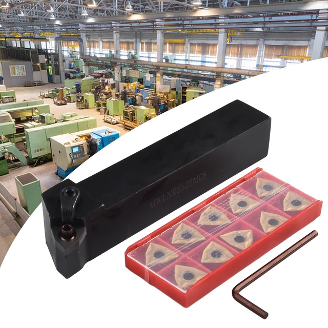 METAL SURFACE FINISH Lathe Turning Tool Holder for Enhanced Wear