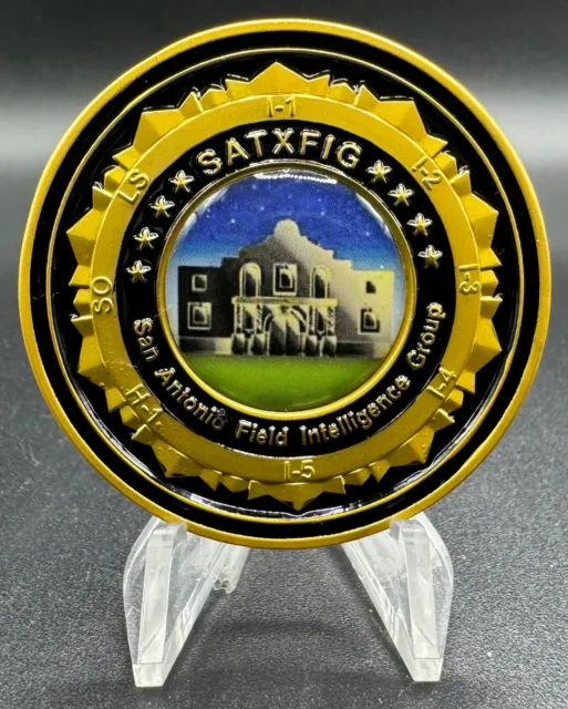 FBI San Antonio Field Intelligence Group (SATXFIG) DOJ Justice Challenge Coin