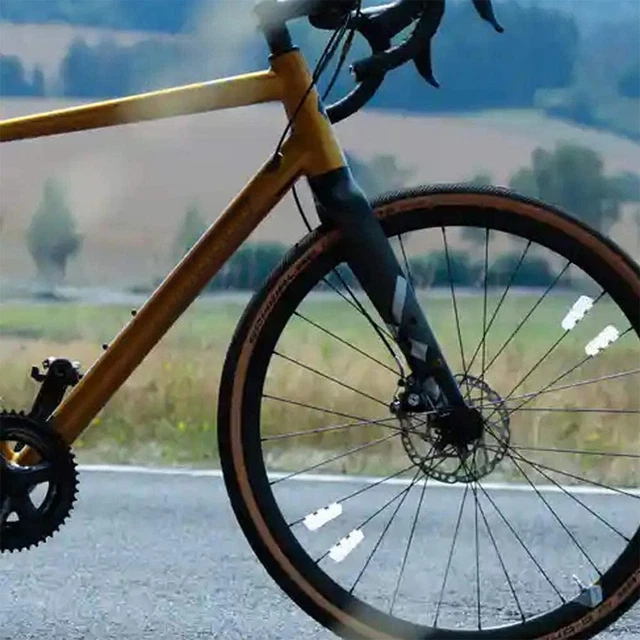 BIKE SPOKE REFLECTOR Safety Warning Light Wheel Rim Reflective Lamp