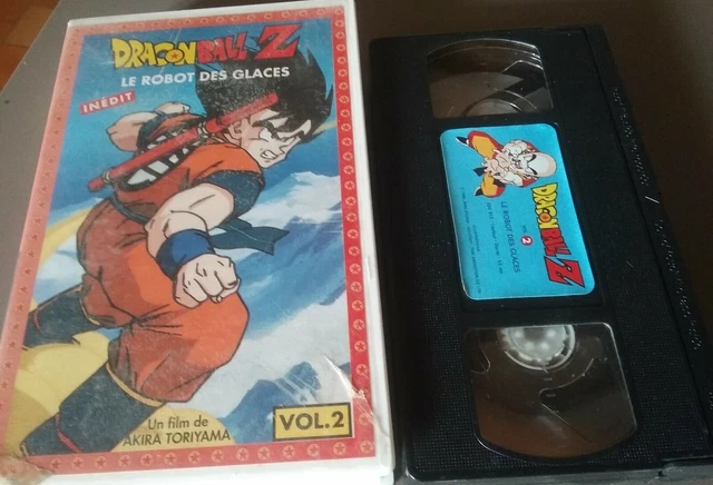 Cassette VHS Dragon Ball Z volume 2 Le robot des glaces  AK video 1993