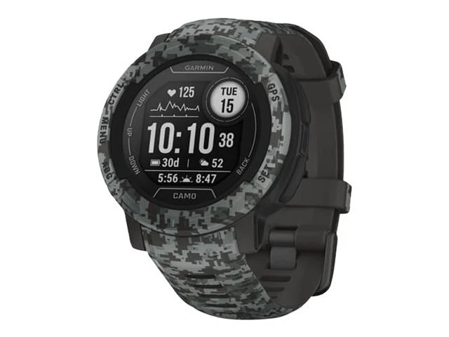 Garmin Instinct 2 Camo Edition 45 mm graphite camo sport watch 010-02626-03