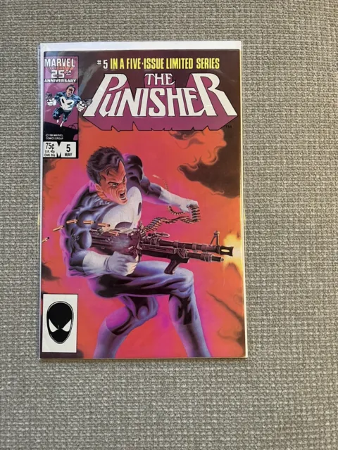 Punisher Limited Series #5 1986 Marvel