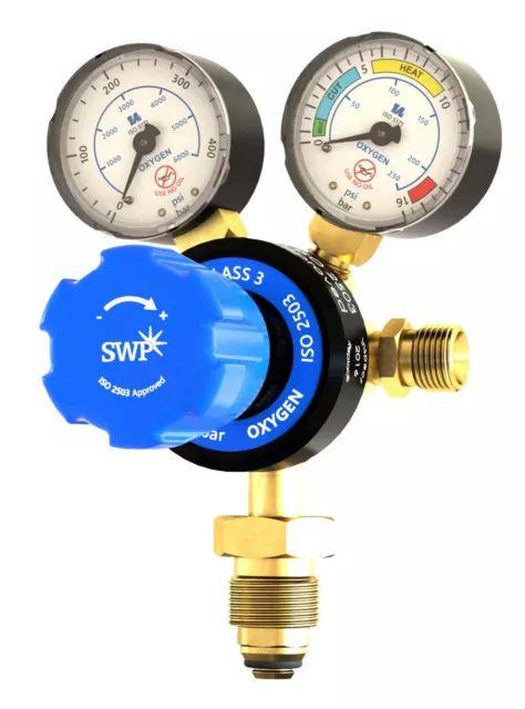 Single Stage 2G Oxygen Regulator - 10 Bar (Pressure Regulator)